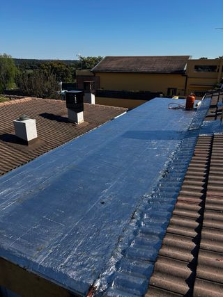 Reparació de teulades , terrasses i cobertes
