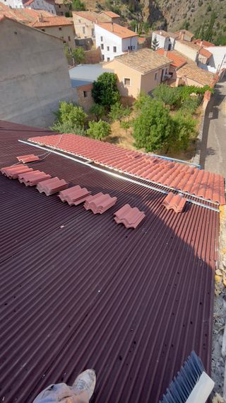 Reparació de teulades , terrasses i cobertes