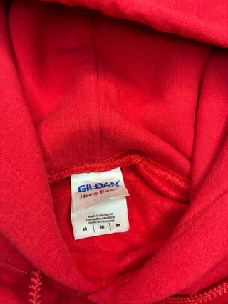 Felpa Gildan Redskins Football Rossa