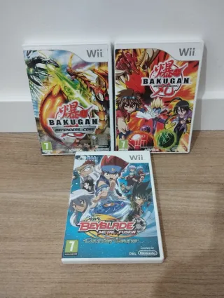 Pack 3 Videojuegos originales para Wii