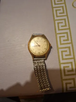 Reloj Duward Automático Dorado Plateado de cuerda