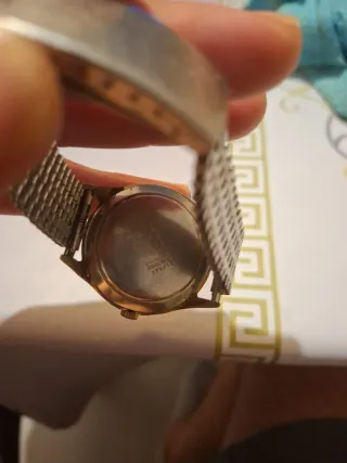 Reloj Duward Automático Dorado Plateado de cuerda