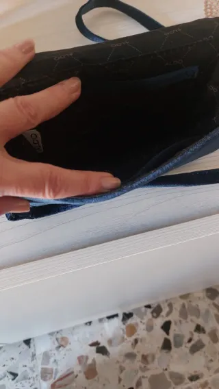 Borsetta tracolla velluto