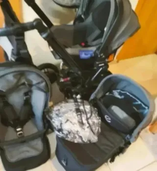 Carrito Bebé Jane Rider 3 Piezas + Accesorios