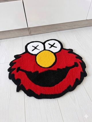 Alfombra Hype KAWS x Elmo
