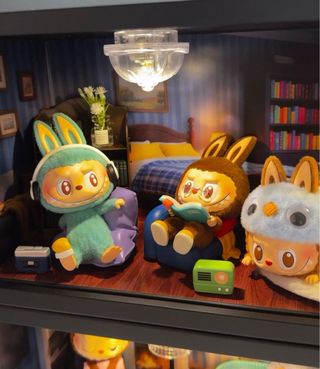 Casita para The Monsters 1:00 am Labubu Pop Mart