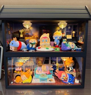 Casita para The Monsters 1:00 am Labubu Pop Mart