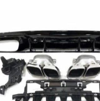 Difusor Trasero Mercedes W205 2019 4P / SW Look C6