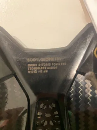 Sillín Specialized Romin Mirror S-Works EVO 143