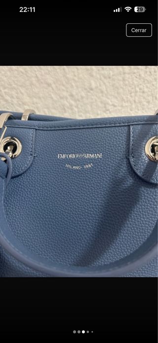 Bolso Emporio Armani Azul