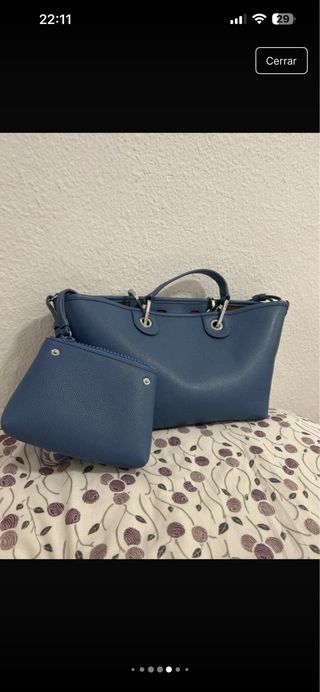 Bolso Emporio Armani Azul