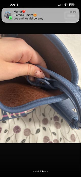 Bolso Emporio Armani Azul