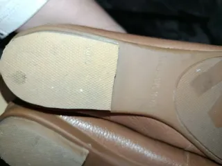 Michael Kors Mocasines Marrones con Candado Dorado