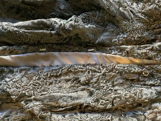 Abrigo Piel Astracán Negro Domínguez