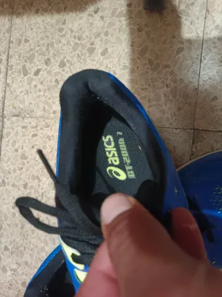 ASICS Zapatillas Running Azul y Negro