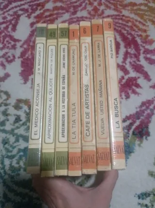 7 libros - Biblioteca básica Salvat