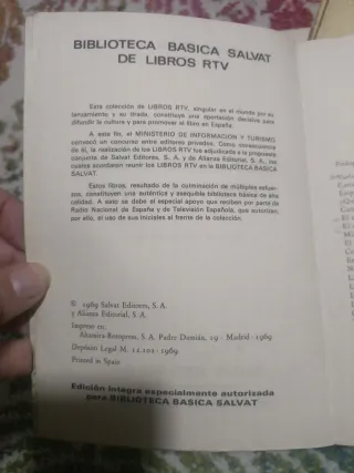 7 libros - Biblioteca básica Salvat