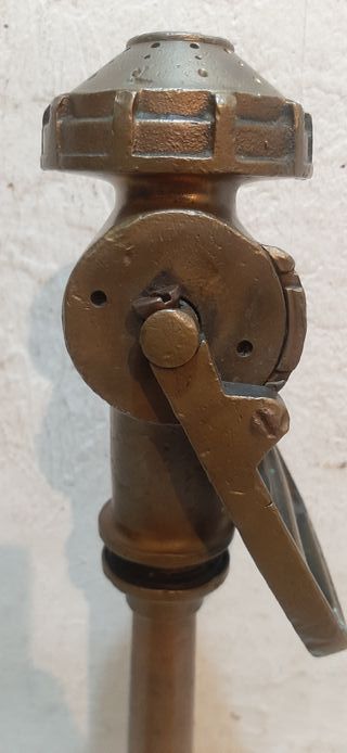Lanza de incendios naval de bronce VINTAGE