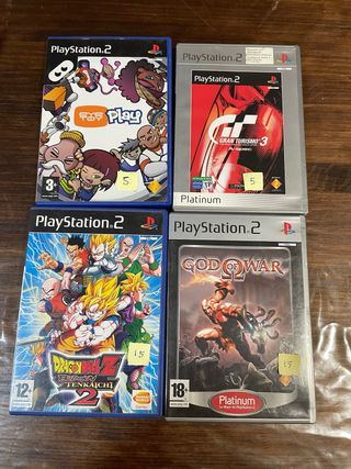 Lote 4 juegos PlayStation 2