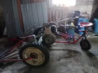 Segadora con carro