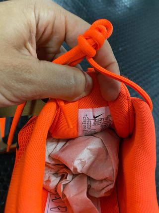 Nike Metcon 9 Naranja y Negro T:45,5