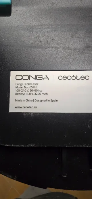 Robot Aspirador Cecotec Conga 3090 laser
