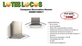 Campana Decorativa Hoover HGM610NX/1