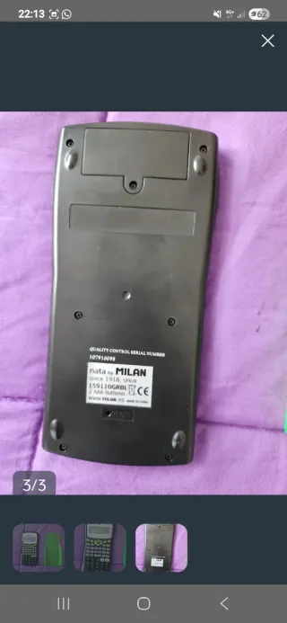 Calculadora Científica MILAN M 240