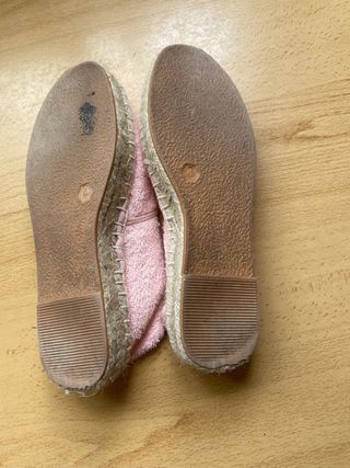 Alpargatas South Beach rosas talla 37