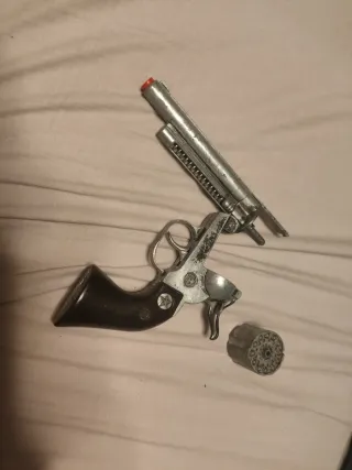 Pistola de Juguete Metálica
