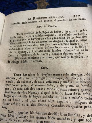 Libro Medicina Madama Fouquet 1750