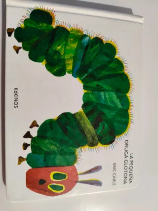 Cuento la pequeña oruga glotona