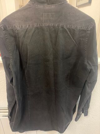 Camisa Massimo Dutti Negra Talla M
