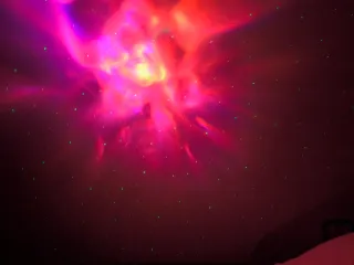 Proyector Galaxia Astronauta Lámpara Nebulosa