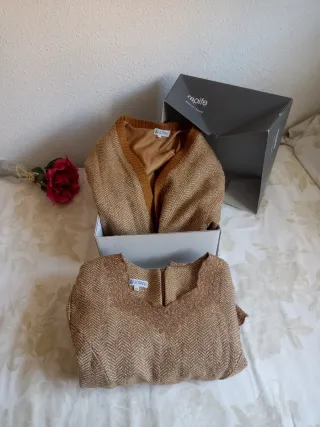 Conjunto Jotaele Vestido + Chaqueta Talla 42/44.