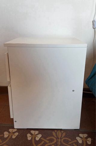Comodino MALM Ikea Bianco