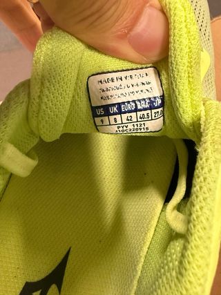 Tênis Mizuno Wave Skyrise 3 Amarelo/Cinza