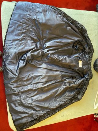 Abrigo de piel de astracán negro Balcázar