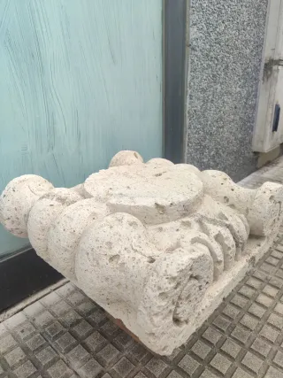 Base Columna y Capitel de Piedra