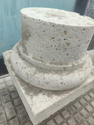 Base Columna y Capitel de Piedra