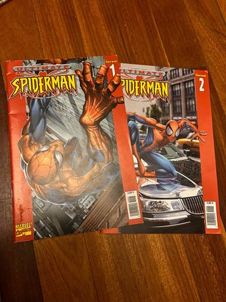 Cómics Ultimate Spider-Man nº 1 y nº 2