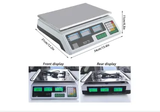 Báscula digital tienda 15kg