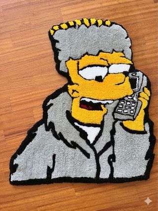 Alfombra The Simpsons.