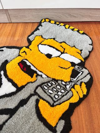 Alfombra The Simpsons.