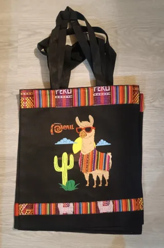 Bolsas de tela artesanal de Perú