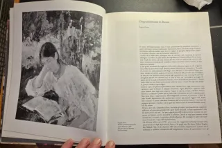 Libro catalogo "Gli impressionisti e la neve"