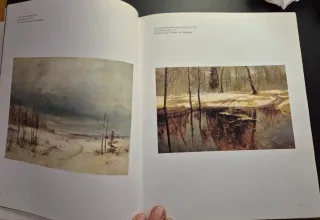 Libro catalogo "Gli impressionisti e la neve"
