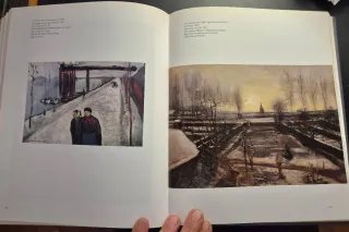 Libro catalogo "Gli impressionisti e la neve"