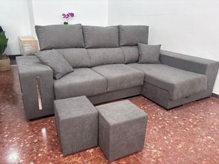 Hermoso Sofa Chaisselongue NUEVO en 3 colores