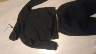 Chándal estilo Corteiz Negro